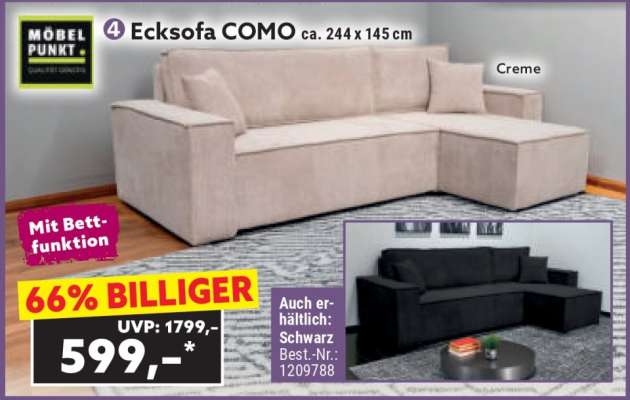 Ecksofa COMO