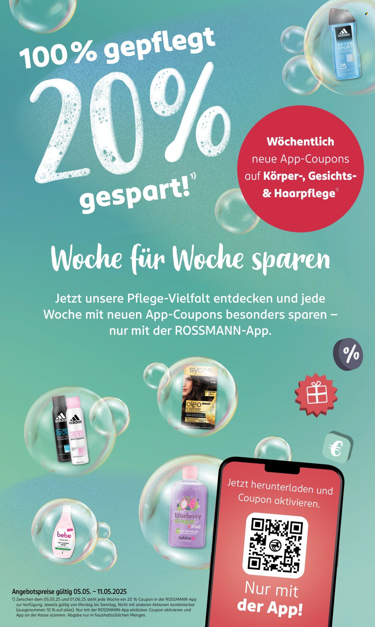 Rossmann Prospekte  - 5.05.2025 - 9.05.2025. Seite 1