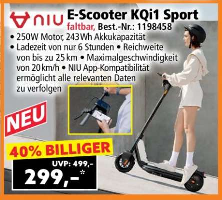 E-Scooter KQi1 Sport