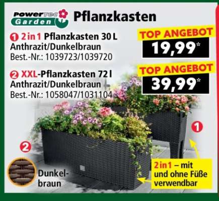 2in1 Pflanzkasten 30 L