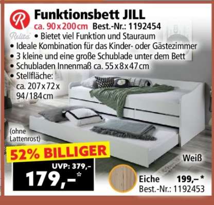 Funktionsbett JILL