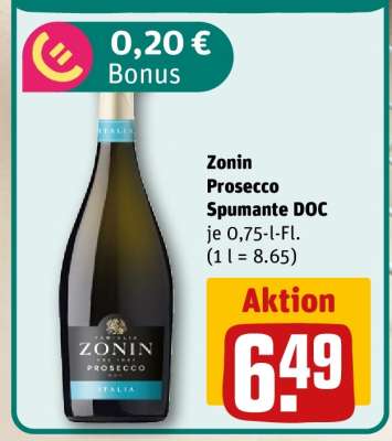 Zonin Prosecco Spumante DOC