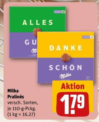 MILKA Pralinés