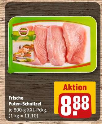 Frische Puten Schnitzel