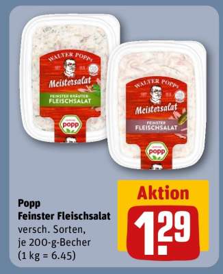 POPP Feinster Fleischsalat