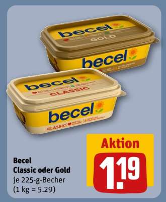 Becel Classic oder Gold