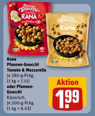 Rana Pfannen-Gnocchi Tomate & Mozzarella oder Pfannen-Gnocchi Klassisch