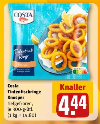 Costa Tintenfischringe Knusper