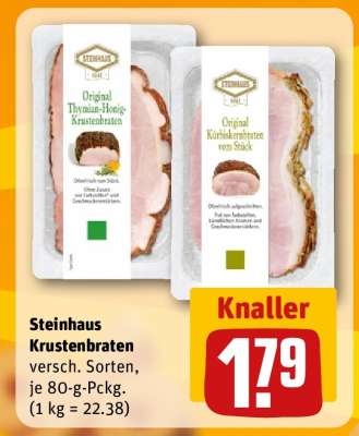 Steinhaus Krustenbraten