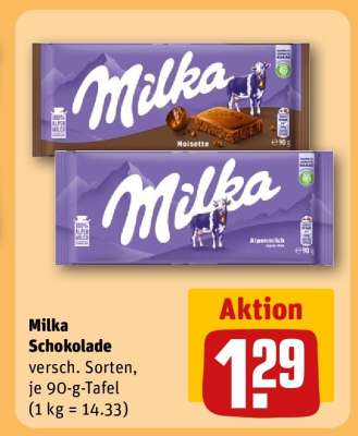 MILKA Schokolade