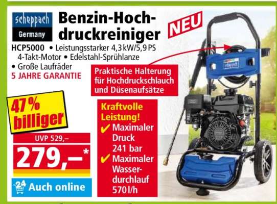 Benzin-Hochdruckreiniger