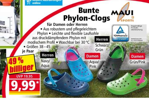 Bunte Phylon-Clogs