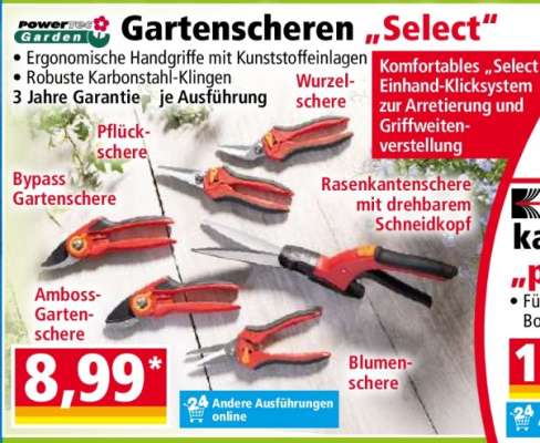 Gartenscheren „Select“