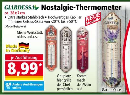 Nostalgie-Thermometer