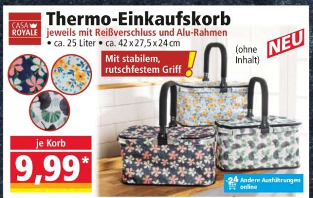 Thermo-Einkaufskorb