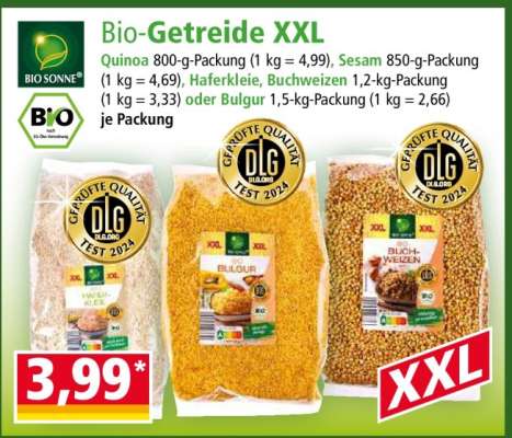 Bio-Getreide XXL