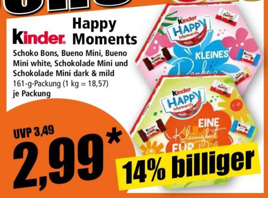 kinder Happy Moments*