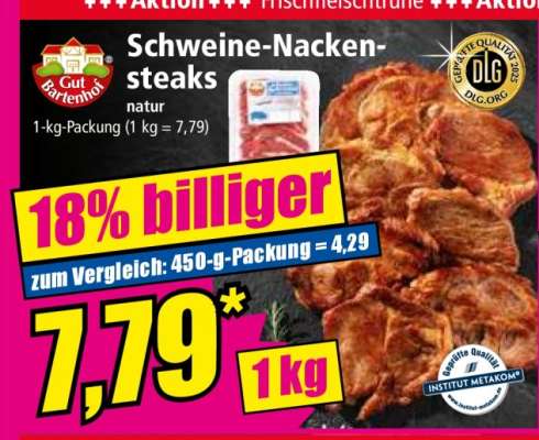 Schweine- nackensteaks