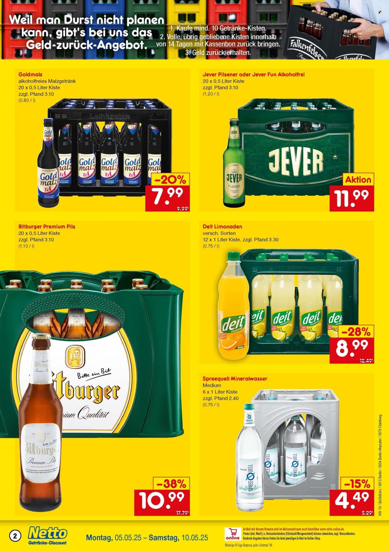 Netto Marken-Discount Prospekte  - 5.05.2025 - 10.05.2025. Seite 1