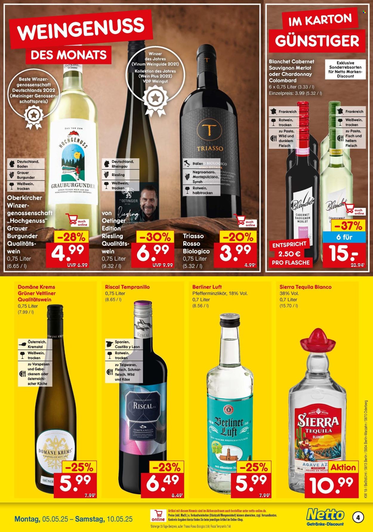 Netto Marken-Discount Prospekte  - 5.05.2025 - 10.05.2025. Seite 1
