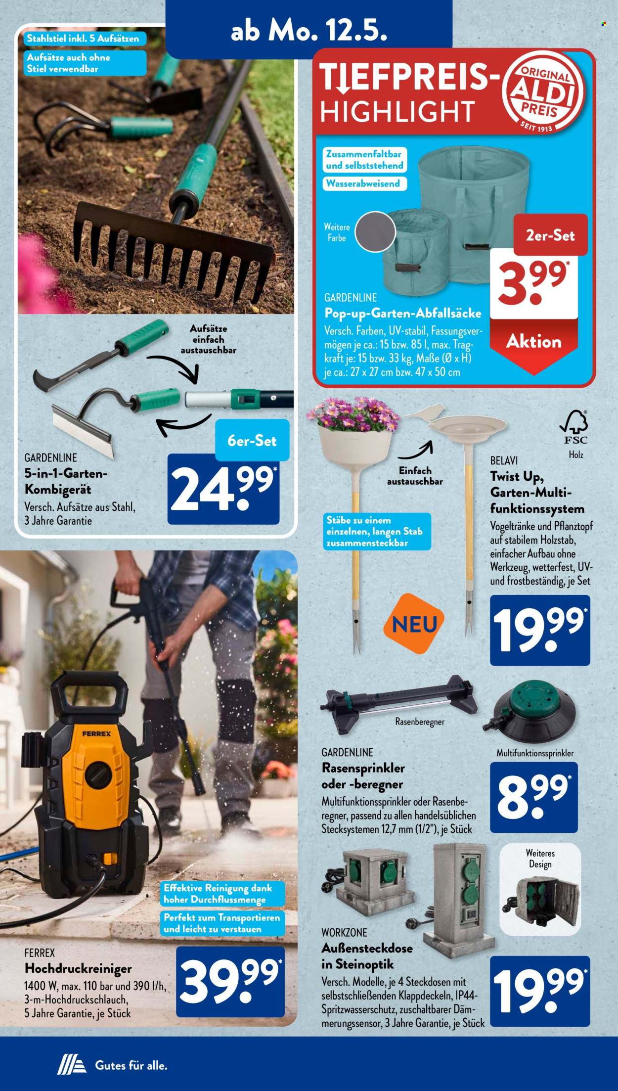 ALDI SÜD Prospekte  - 12.05.2025 - 17.05.2025. Seite 1