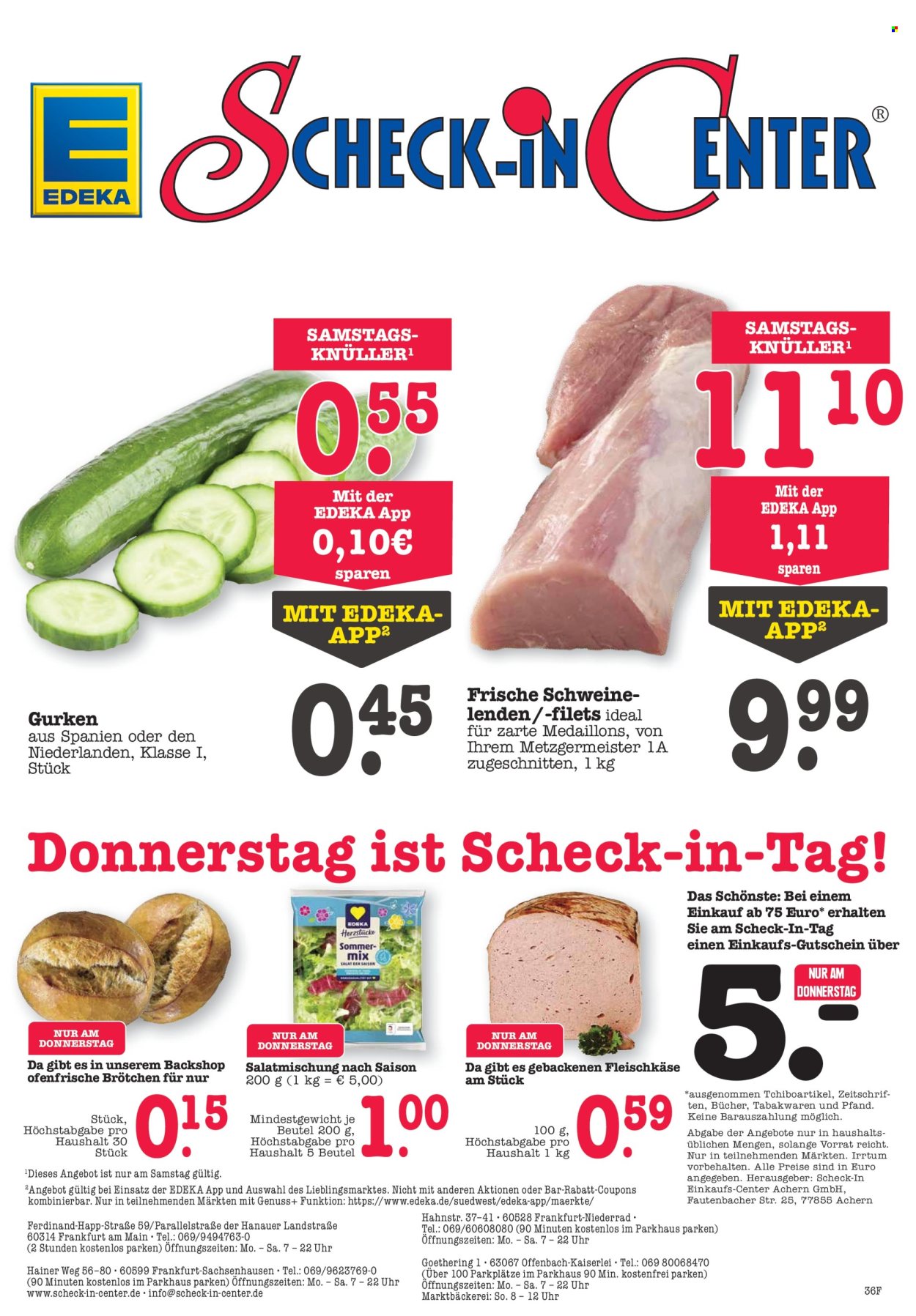 Scheck-in Prospekte  - 5.05.2025 - 10.05.2025. Seite 1