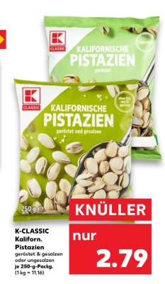 K-CLASSIC Kaliforn. Pistazien