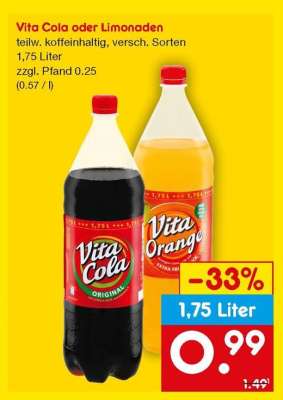 Vita Cola oder Limonaden