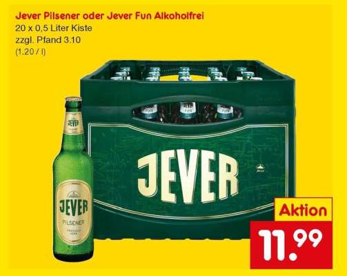 Jever Pilsener oder Jever Fun Alkoholfrei