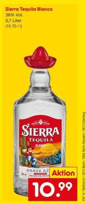 SIERRA Tequila Blanco