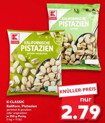 K-CLASSIC Kaliforn. Pistazien