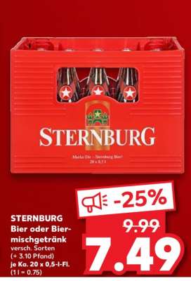 STERNBURG Bier oder Biermischgetränk