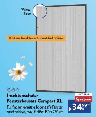 Insektenschutz Fensterbausatz Compact XL
