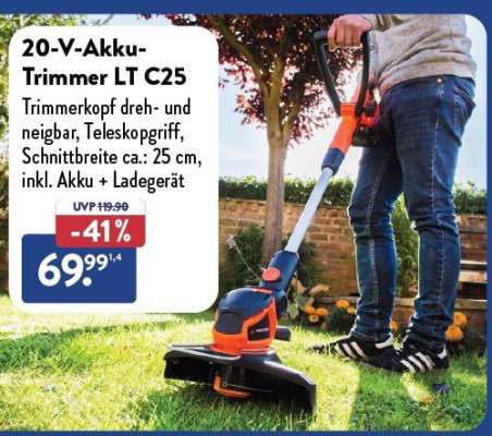 20-V-Akku-Trimmer LT C25