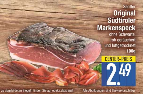 Senfter Original Südtiroler Markenspeck