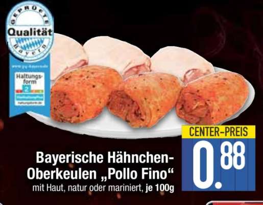 Bayerische Hähnchen-Oberkeulen 'Pollo Fino'