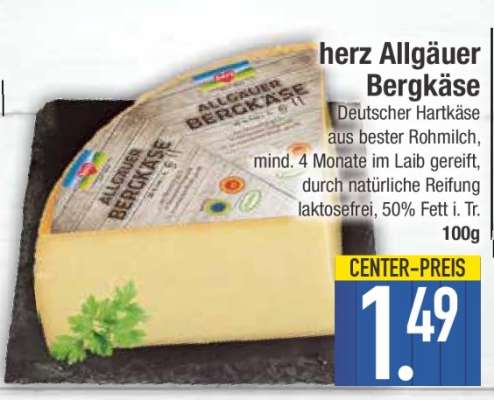 Allgäuer Bergkäse