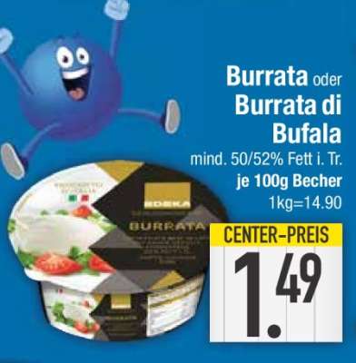 Burrata oder Burrata di Bufala