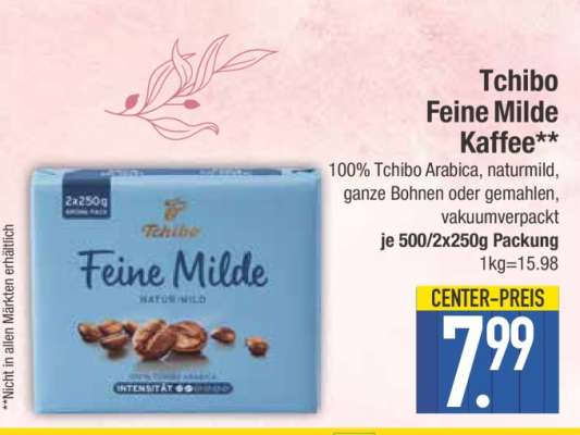Tchibo Feine Milde Kaffee