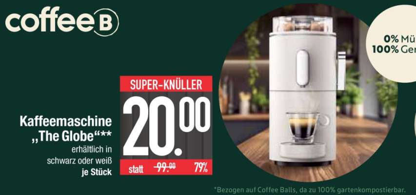Kaffeemaschine 'The Globe'