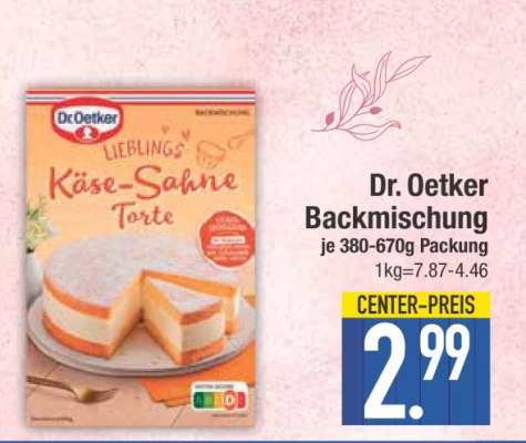 Dr. Oetker Backmischung*