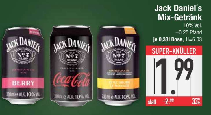 Jack Daniel's Mix-Getränk