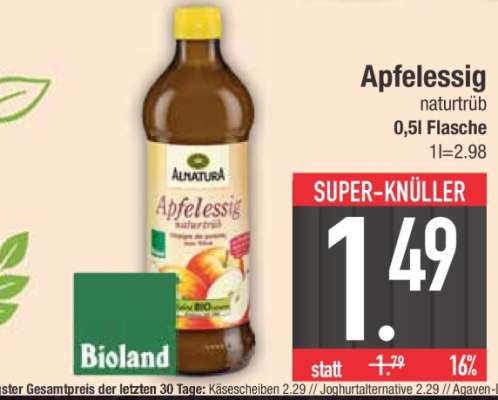 Apfelessig naturtrüb