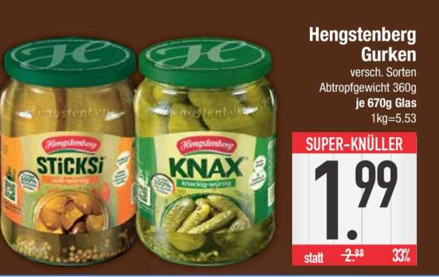 Hengstenberg Gurken