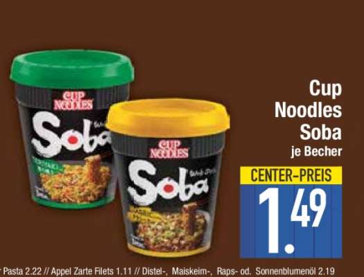 Cup Noodles Soba