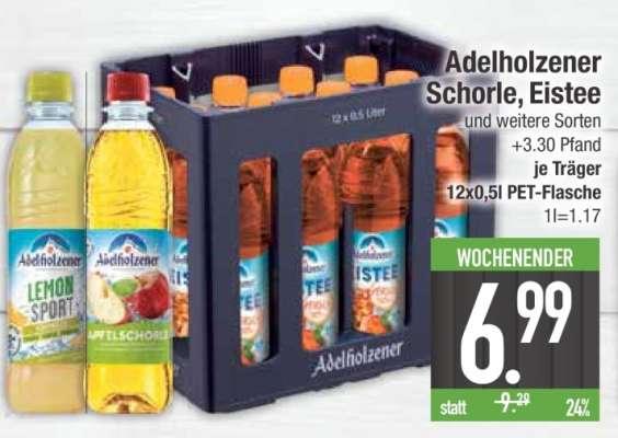 Adelholzener Schorle, Eistee