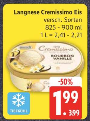 Langnese Cremissimo Eis