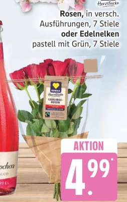 Rosen oder Edelnelken