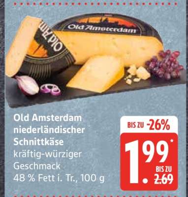 Old Amsterdam niederländischer Schnittkäse