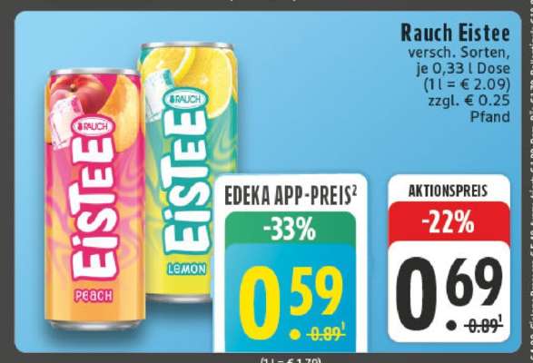 RAUCH Eistee